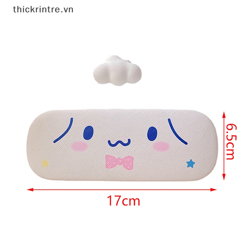 1 Hộp Đựng Mắt Kính In Hình Hoạt Hình Dễ Thương