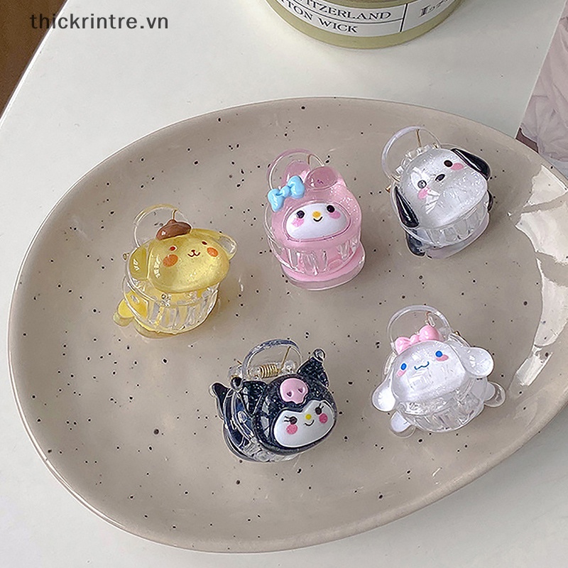 Set 2 Kẹp Tóc mini Hình Hoạt Hình Xinh Xắn vn