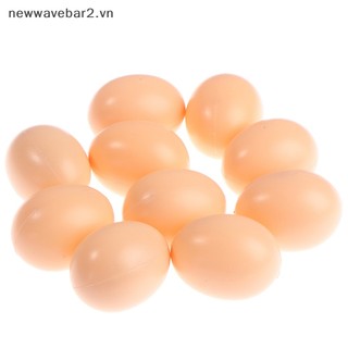 Set 10 quả trứng giả bằng nhựa đồ chơi cho bé