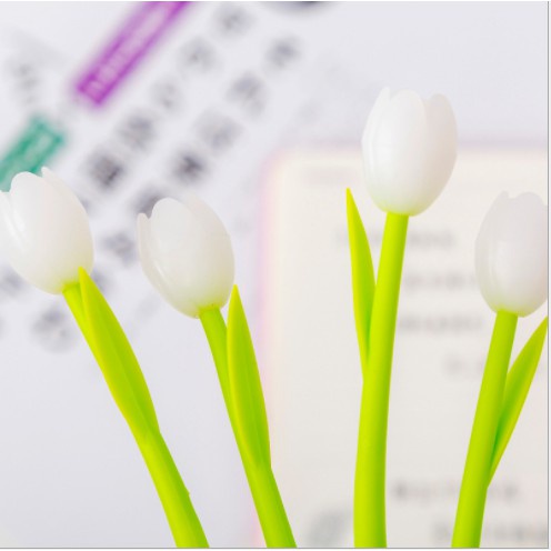 Bút Bi hình hoa Tulip đổi màu dưới nắng dễ thương Cute