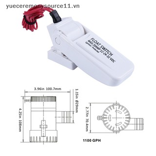 Công Tắc Phao Bơm Thuyền Tự Động 12v 1100gph u7w6