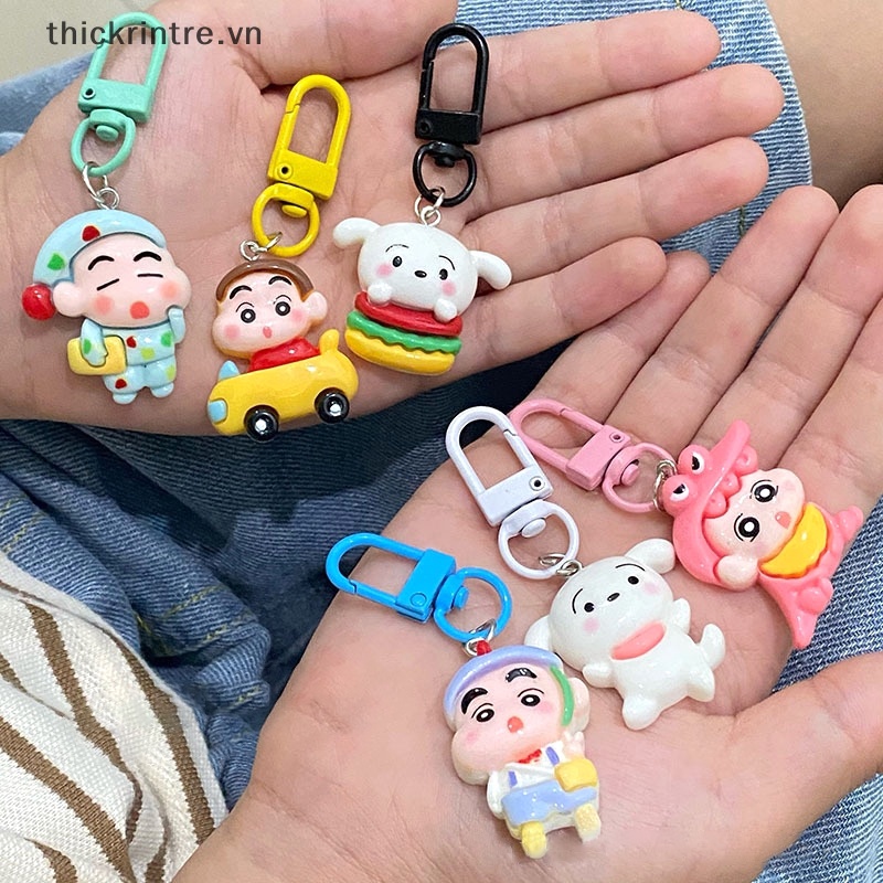Móc Khóa Hình Cậu Bé Bút Chì Shin Dễ Thương