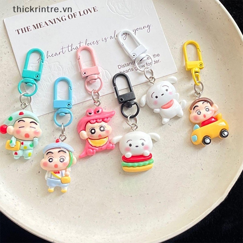 Móc Khóa Hình Cậu Bé Bút Chì Shin Dễ Thương