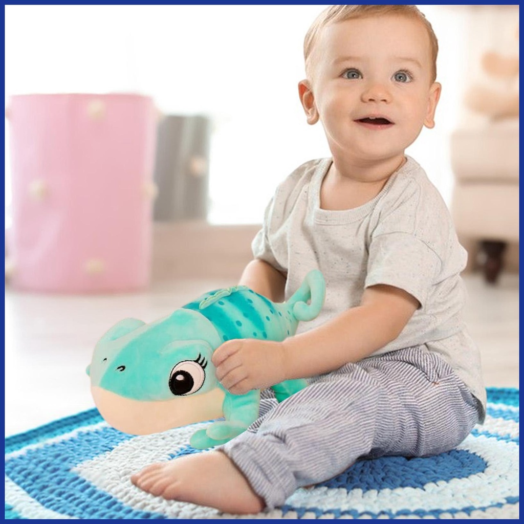 Tắc Kè Hoa Cúc Nhồi Bông Đáng Yêu Kích Thước 11.8 inch