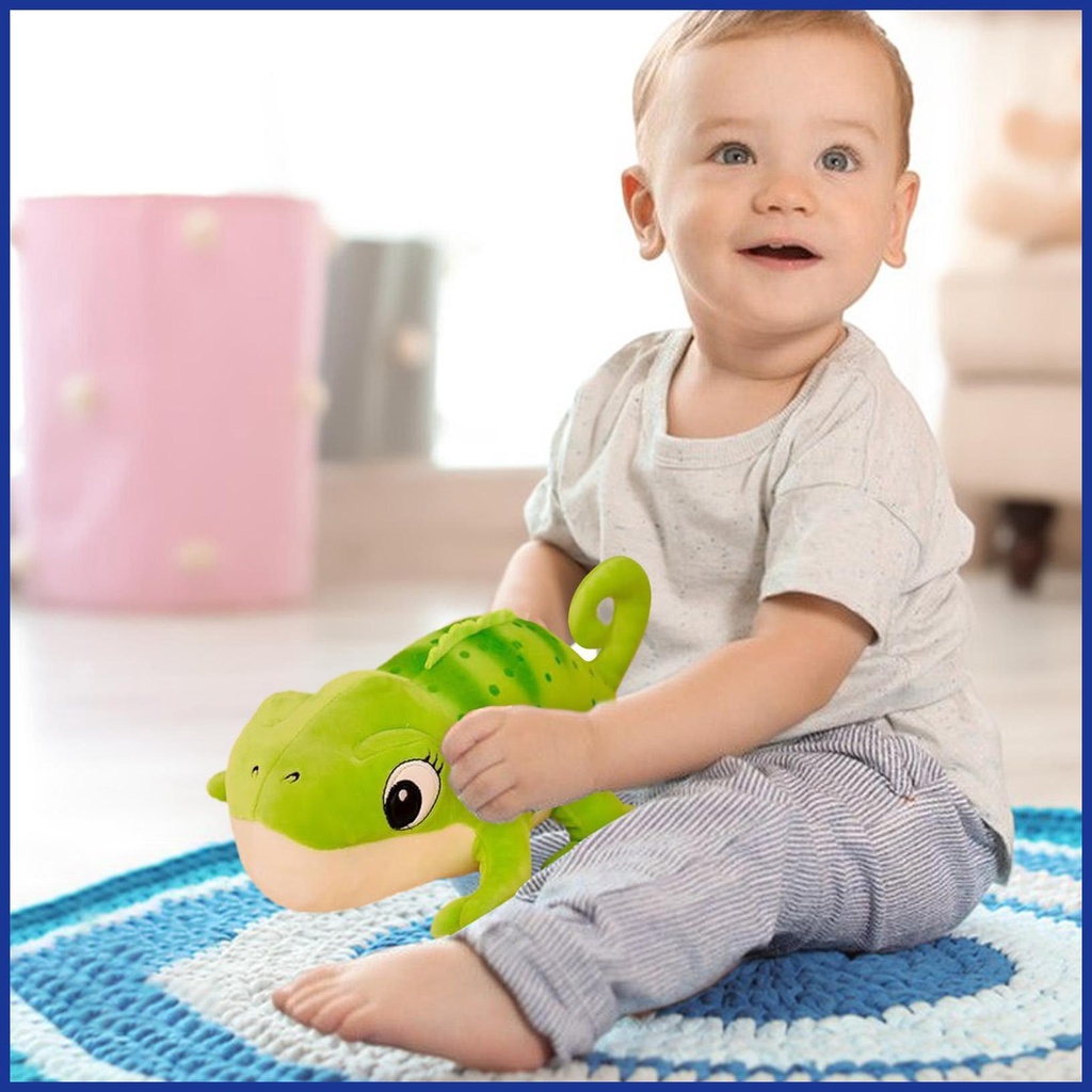 Tắc Kè Hoa Cúc Nhồi Bông Đáng Yêu Kích Thước 11.8 inch