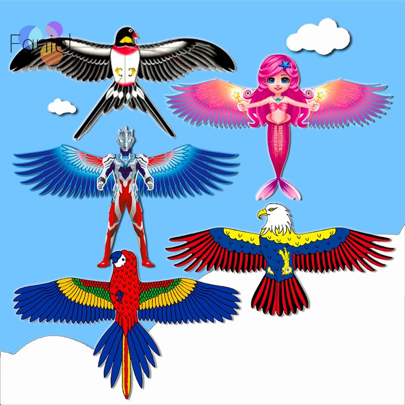 Đồ Chơi Diều Bay mini Bằng Nhựa Hoạt Hình 3d Có Cánh Động Cho Trẻ Em