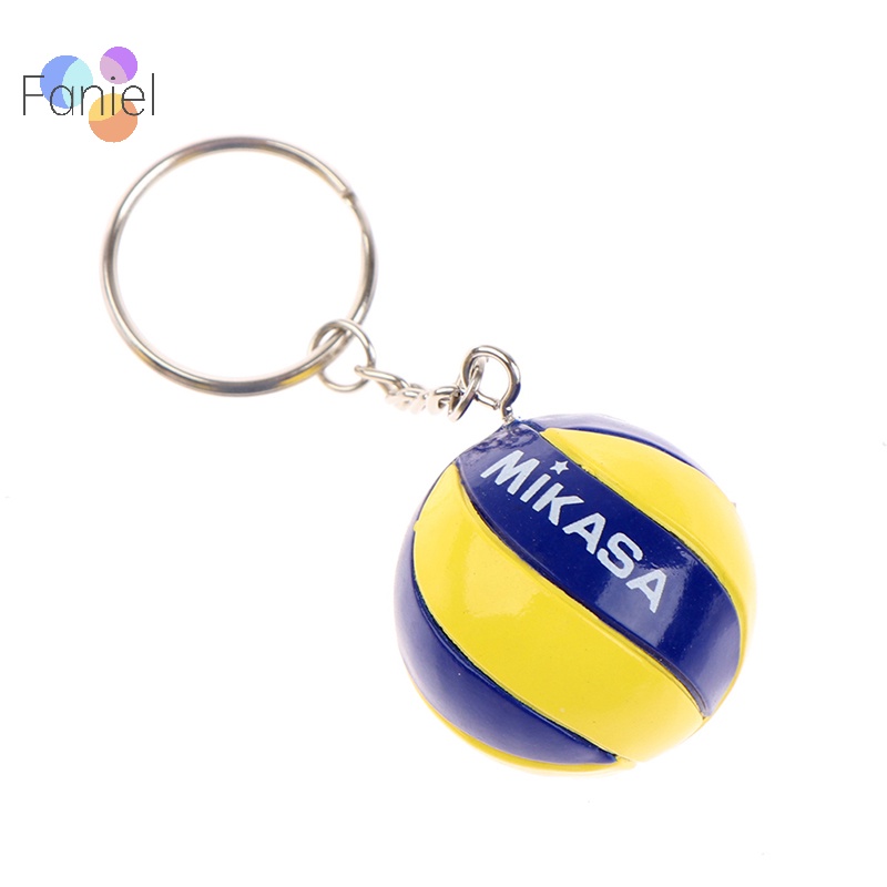 Móc Khóa Bóng Chuyền Quà Tặng Trang Trí Doanh Nhân Quả Bóng Chuyền Bãi Biển Spa M I