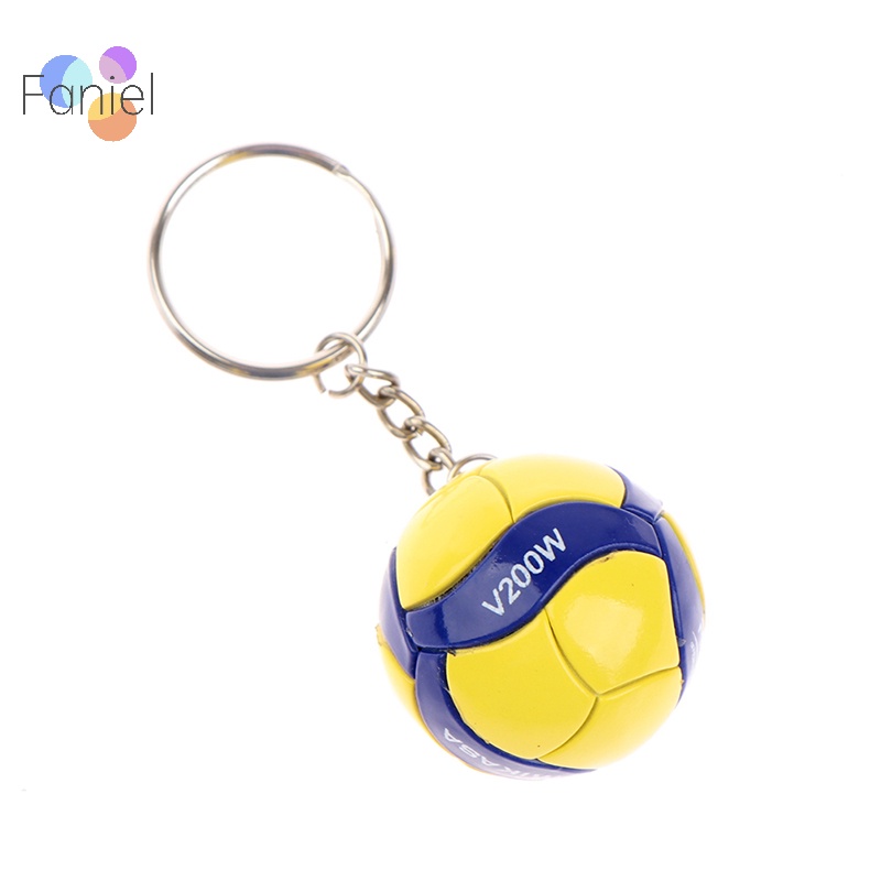 Móc Khóa Bóng Chuyền Quà Tặng Trang Trí Doanh Nhân Quả Bóng Chuyền Bãi Biển Spa M I