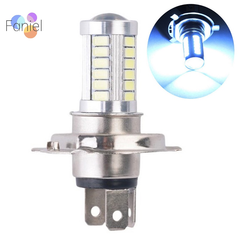 Đèn Pha led h4 33smd Ánh Sáng Trắng Chuyên Dụng Cho Xe Hơi / Xe Máy