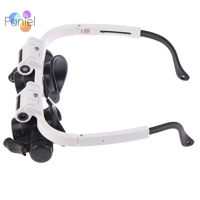 Kính Lúp Đeo Đầu Phóng Đại 8x 15x 23x Có Đèn led Chuyên Dụng Làm Đồng Hồ Trang Sức