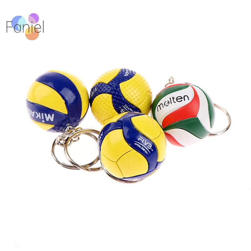 Móc Khóa Bóng Chuyền Quà Tặng Trang Trí Doanh Nhân Quả Bóng Chuyền Bãi Biển Spa M I