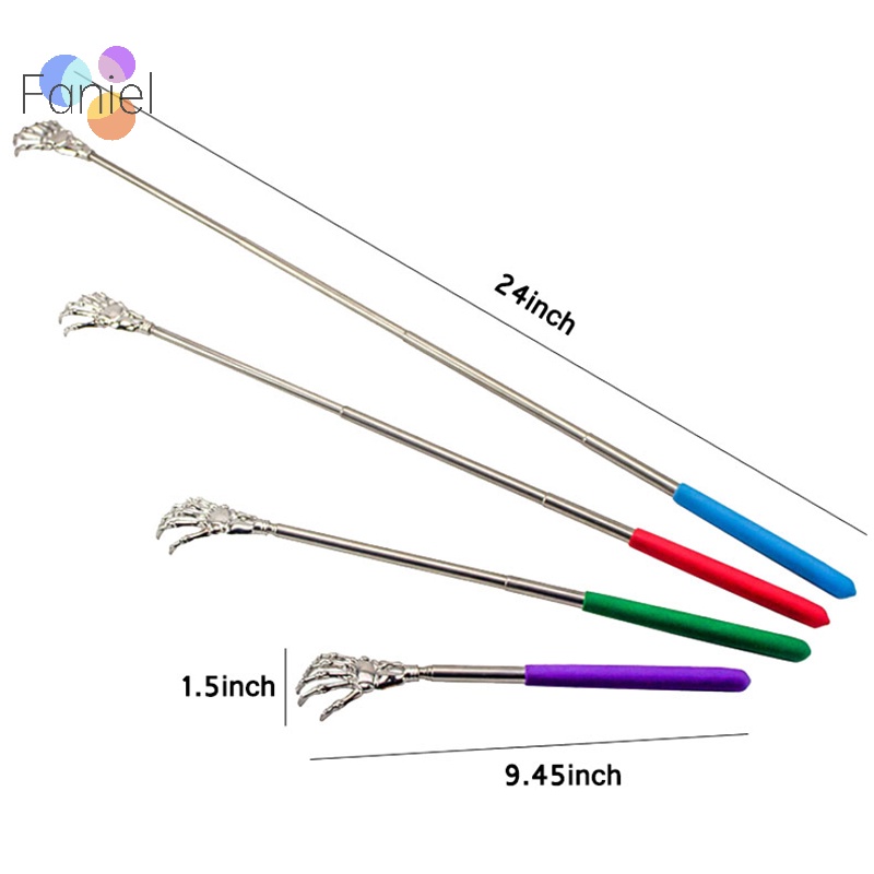 Cây Gãi Lưng Mát Xa Tay Chân Bằng Thép Không Gỉ Tự Làm Giảm Ngứa M I