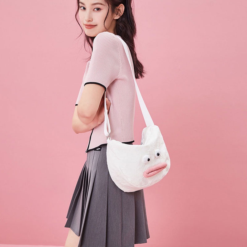 Galcheer Túi Xách Đeo Vai Hình Bánh Mì Phong Cách Nhật Bản Dễ Thương Cho Nữ