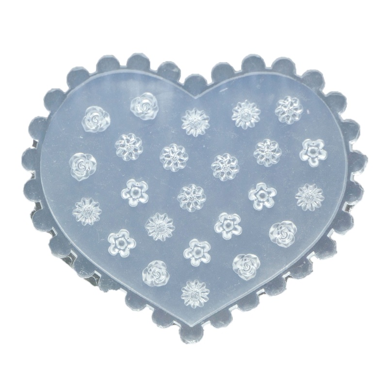 Weizz Khuôn Silicon In Họa Tiết Trang Trí Móng Tay diy Siêu Bền