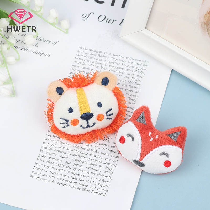 Ghim Cài Áo Hình Thú Nhồi Bông Đáng Yêu Mới