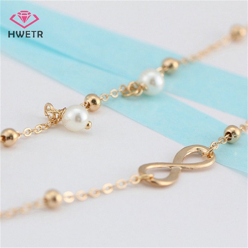 Lắc chân Hai Dây Xích Quyến Rũ Dành Cho Nữ Đi Biển Mới