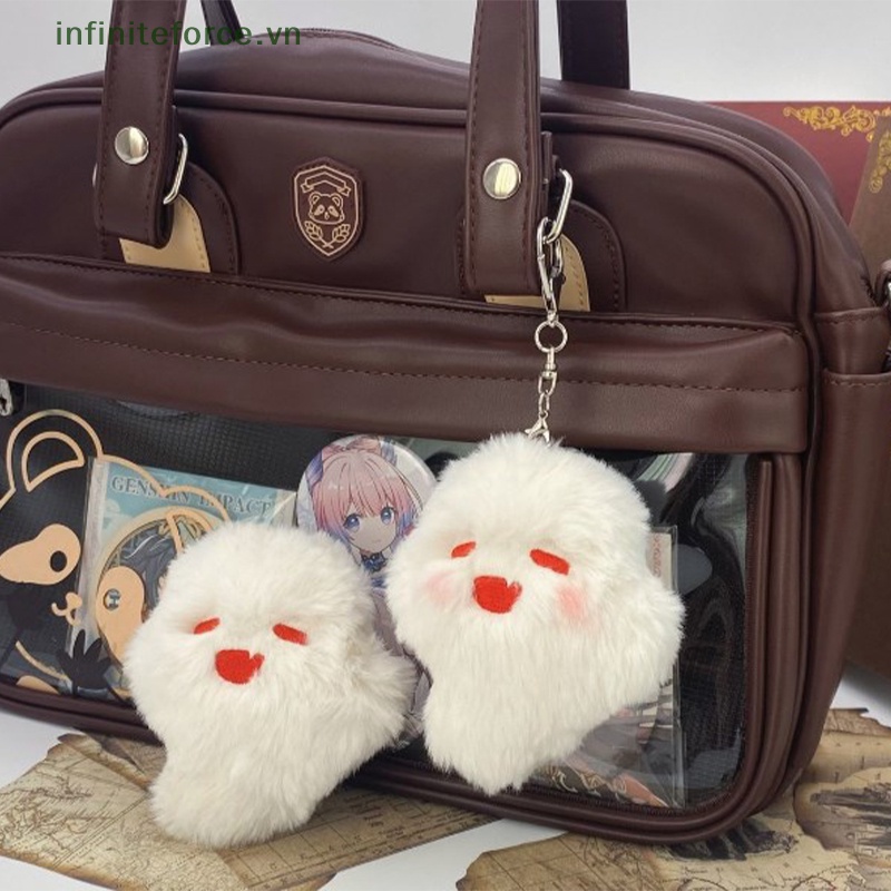 Móc Khóa Hình Búp Bê anime hu tao ghost kawaii Nhồi Bông Dễ Thương