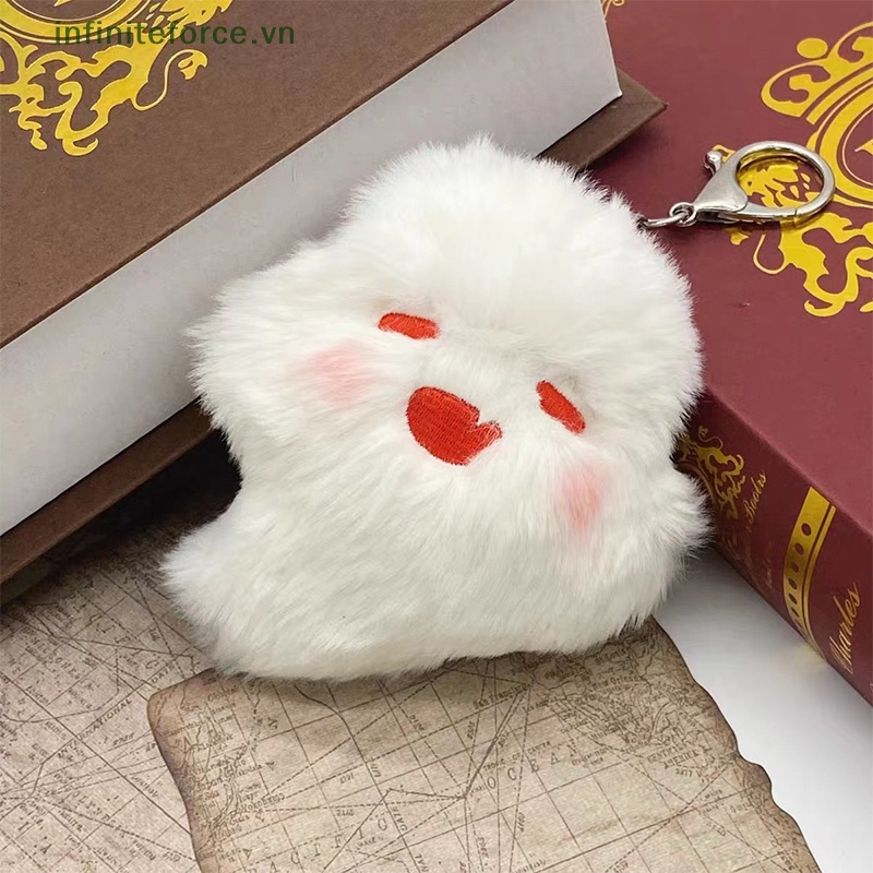 Móc Khóa Hình Búp Bê anime hu tao ghost kawaii Nhồi Bông Dễ Thương