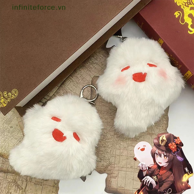 Móc Khóa Hình Búp Bê anime hu tao ghost kawaii Nhồi Bông Dễ Thương
