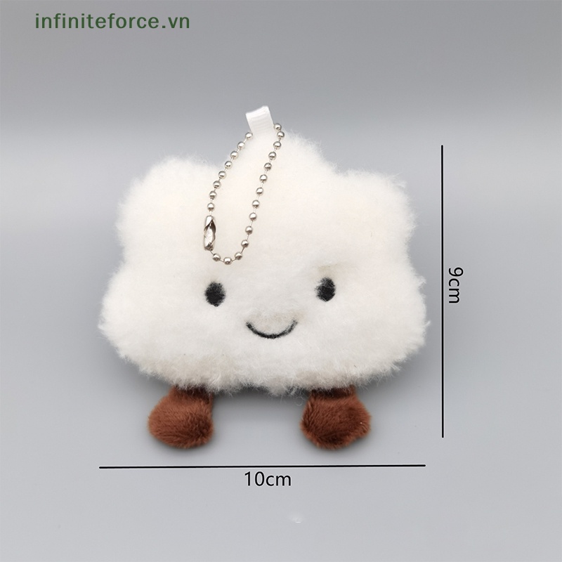 Móc Chìa Khóa Xe Hơi / Túi Xách Hình Búp Bê Nhồi Bông Mềm Mại Đáng Yêu