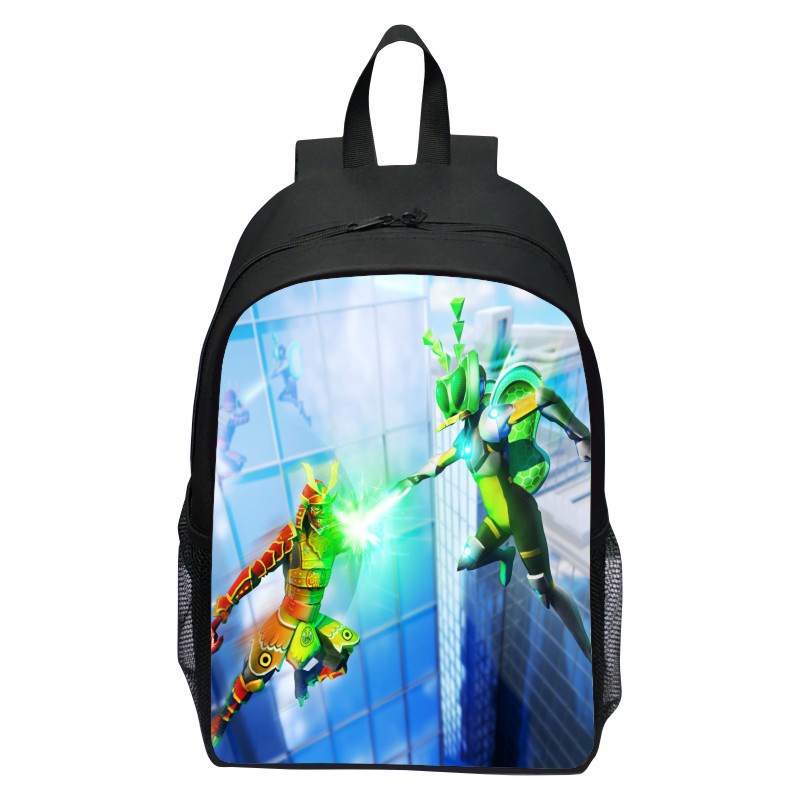 Ba Lô Đi Học Nhẹ In Họa Tiết ROBLOX 3D Hoạt Hình Thoải Mái Cho Bé