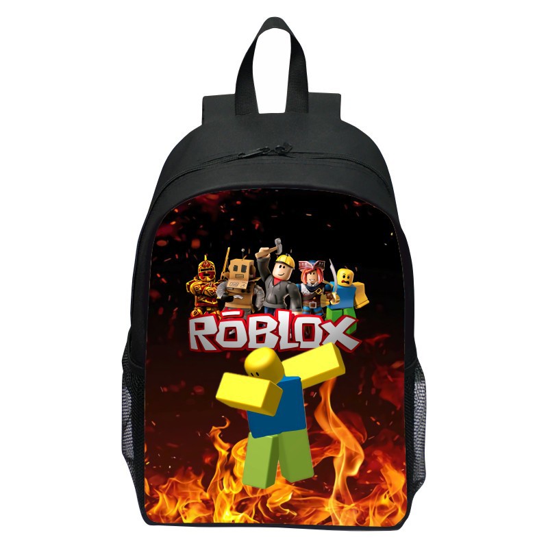 Ba Lô Đi Học Nhẹ In Họa Tiết ROBLOX 3D Hoạt Hình Thoải Mái Cho Bé