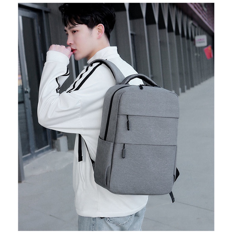 SJB - Túi máy tính xách tay hai vai, Túi máy tính 15.6 inch, Ba lô cho nam và nữ, Ba lô cho học sinh trung học, Ba lô du lịch giải trí kinh doanh