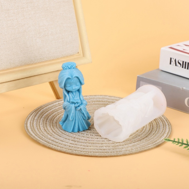 Khuôn silicone Làm Nến Họa Tiết Hình Học 3d diy