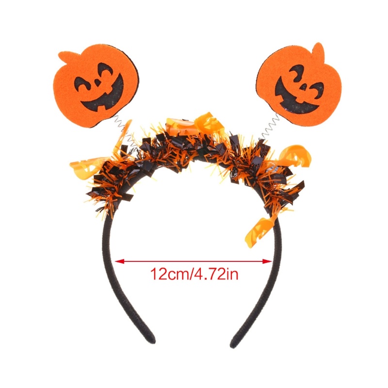 Băng Đô Hóa Trang halloween Hình Bí Ngô Cười