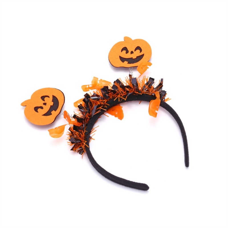 Băng Đô Hóa Trang halloween Hình Bí Ngô Cười