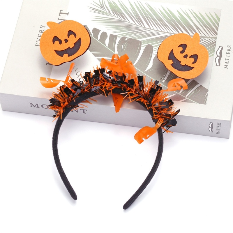 Băng Đô Hóa Trang halloween Hình Bí Ngô Cười