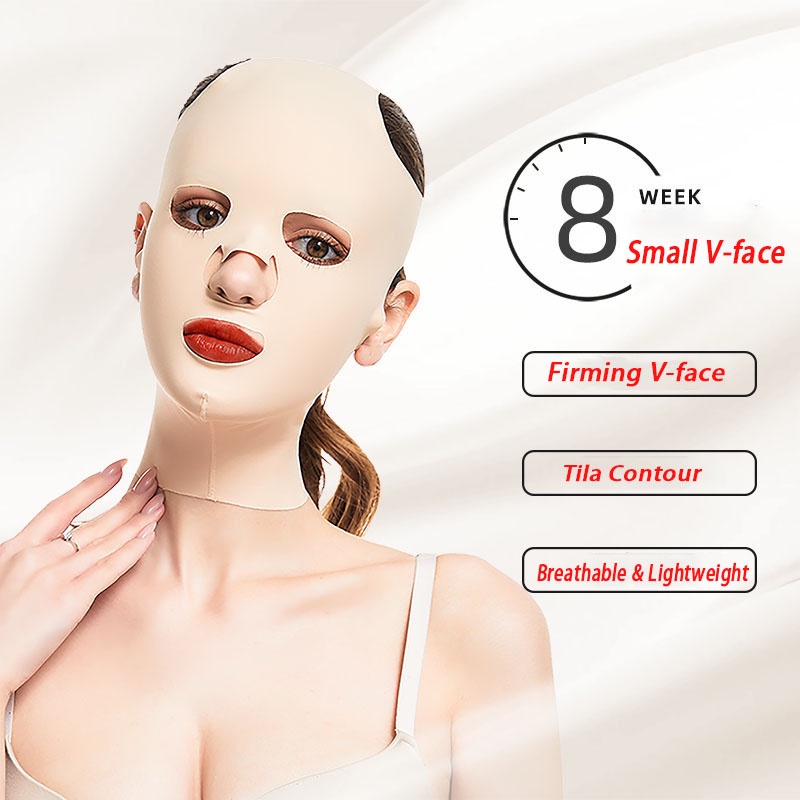 Mặt Nạ Nâng Cơ Mặt / Tạo Cằm Chữ v / Làm Thon Gọn Toàn Diện Thoáng Khí