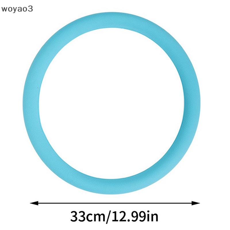Vỏ Bọc Vô Lăng Xe Hơi Bằng Silicon Mềm Co Giãn Thông Dụng Nhiều Màu Sắc Trang Trí diy