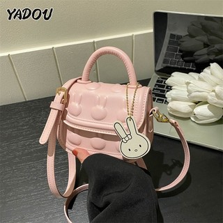 Túi đeo chéo mini hình thỏ dễ thương cho nữ