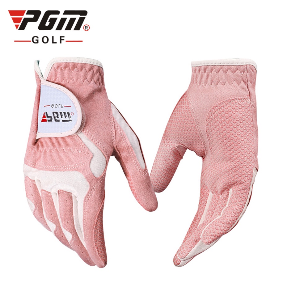 Găng Tay Golf Nữ Vải Sợi Co Dãn Cao Cấp - PGM MS. Golf Gloves - ST018