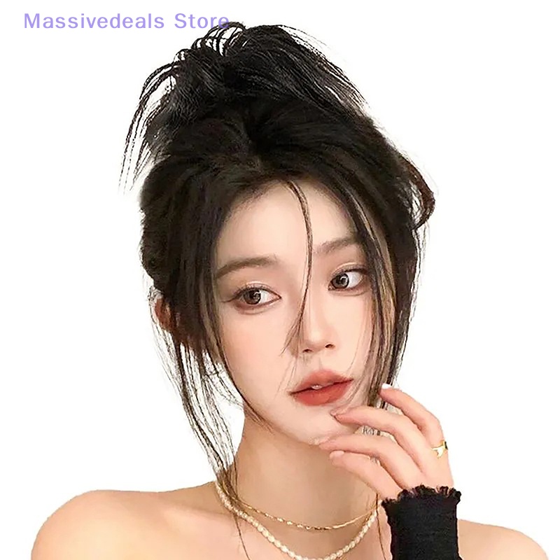 Tóc Giả Thẳng Dài Có Đuôi Thời Trang Cho Nữ Mới