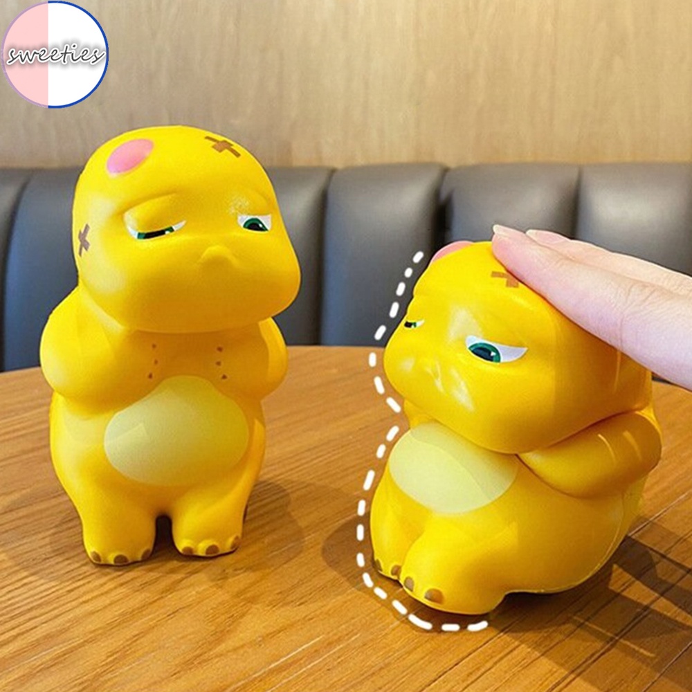 Đồ Chơi Nắn Bóp Đàn Hồi Giảm Stress Hình Chú Rồng Hoạt Hình