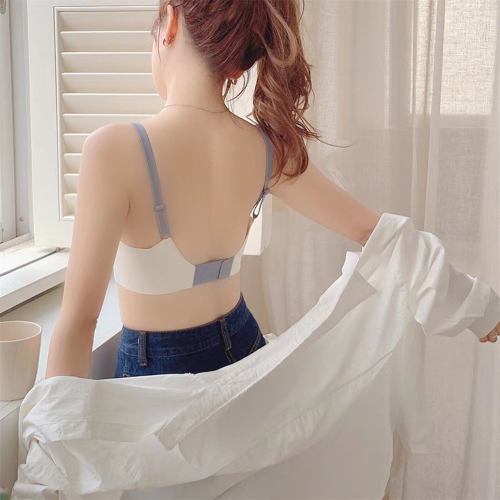 FINETOO Áo Lót Nâng Ngực Một Mảnh Không Đường May Thoải Mái Cho Nữ