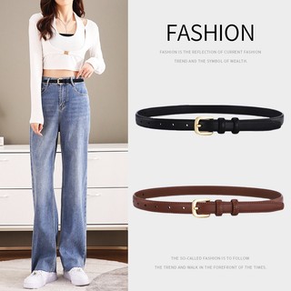 Thắt Lưng Da Bản Nhỏ Thời Trang Mùa Hè Cho Nữ