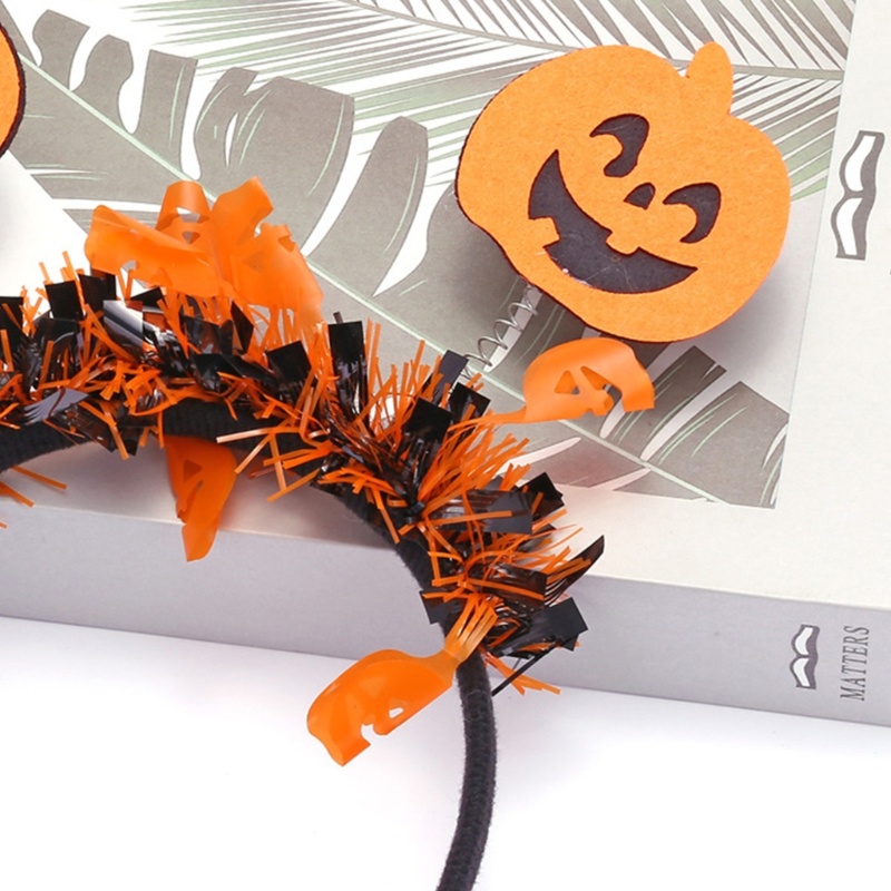Băng Đô Hóa Trang halloween Hình Bí Ngô Cười