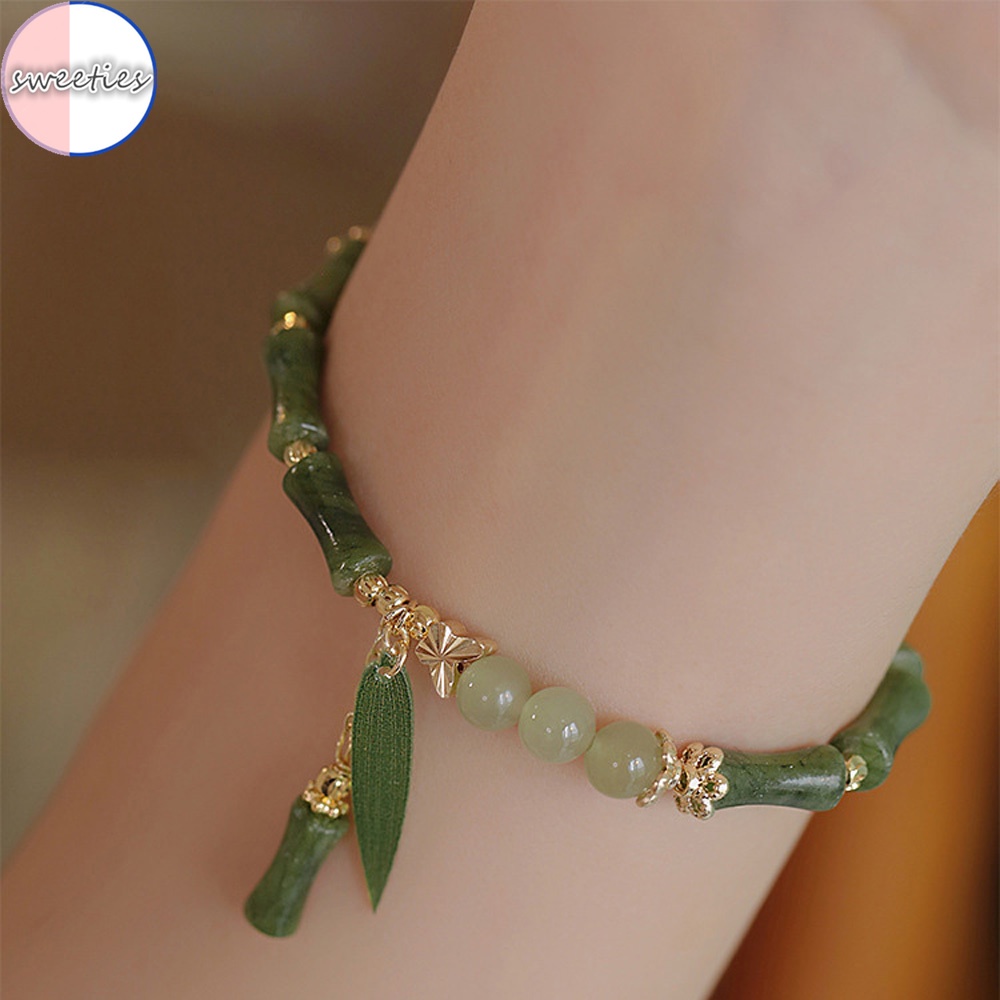 Vòng Tay Thắt Nút Bằng Tre Phong Cách Trung Hoa Cổ Điển Thời Trang Cho Nữ