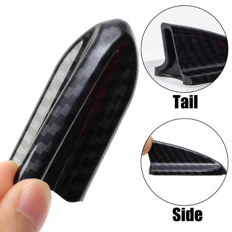 Cánh Gió Tự Dính Trang Trí Xe Hơi Hình Vây Cá Mập Tiện Dụng