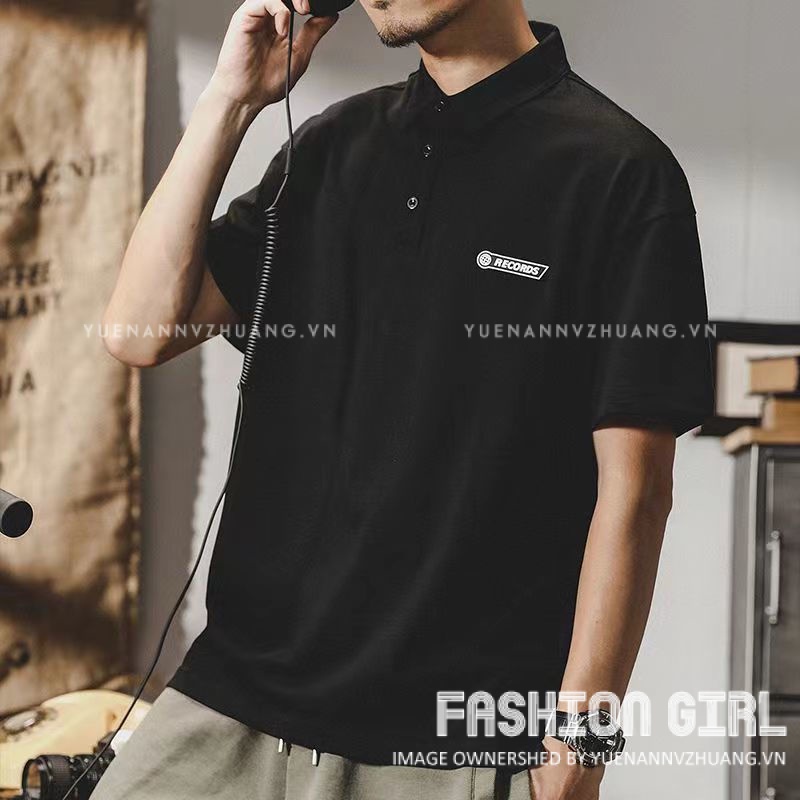 Áo Thun polo Nam Bigsize Áo phông Nam có cổ basic tay ngắn form rộng mùa hè Thời Trang kiểu trẻ trung Hàn Quốc đẹp cao cấp，cho người mập béo 100kg 150kg 100kg 150kg