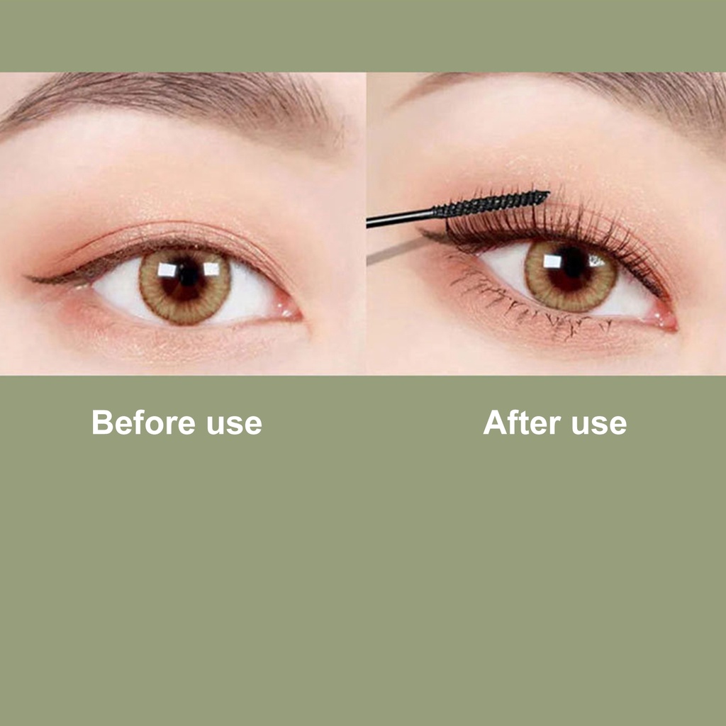 Vog mascara Màu Đen Nối Dài Lông Mi Tự Nhiên Kháng Nước Lâu Trôi Trang Điểm Chuyên Nghiệp Phong Cách Hàn Quốc Cho Nữ