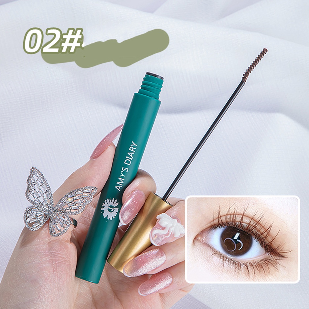 Vog mascara Màu Đen Nối Dài Lông Mi Tự Nhiên Kháng Nước Lâu Trôi Trang Điểm Chuyên Nghiệp Phong Cách Hàn Quốc Cho Nữ