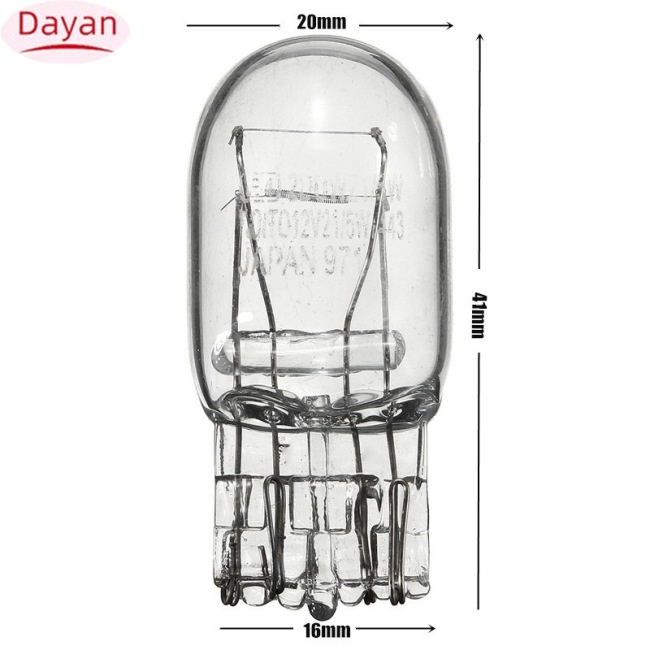 Bóng Đèn Tín Hiệu halogen t20 3800k 7443 7440 w21 / 5w Cho Xe Hơi