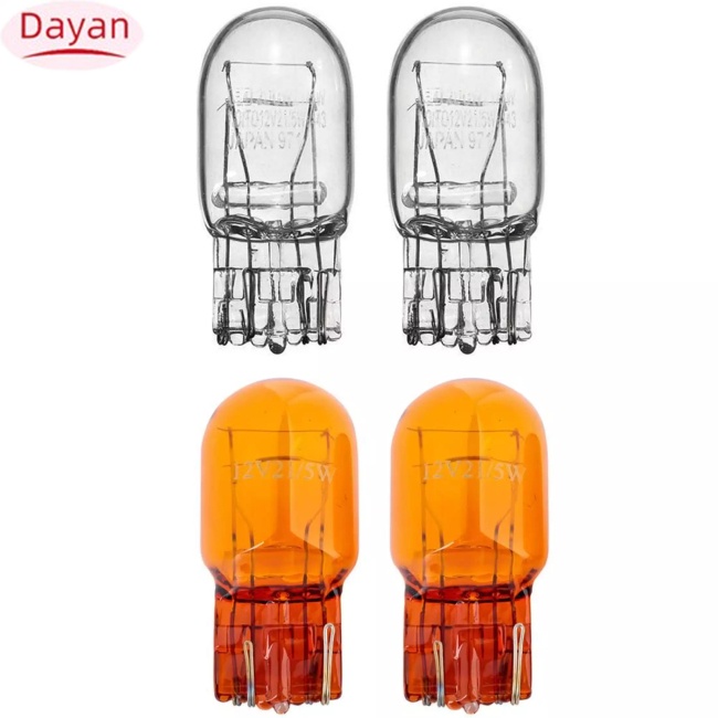 Bóng Đèn Tín Hiệu halogen t20 3800k 7443 7440 w21 / 5w Cho Xe Hơi