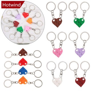 1 cặp móc khóa hình trái tim tình bạn dễ thương c2t3