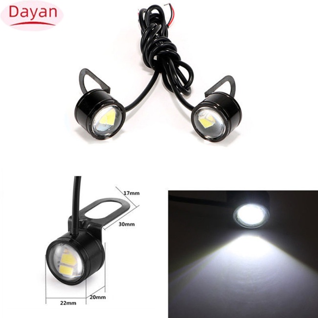 Đèn led 3 Bóng 12v gw250 Trang Trí Gương Chiếu Hậu Xe Mô Tô