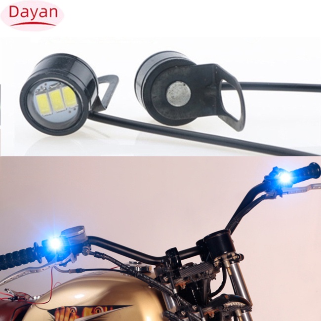 Đèn led 3 Bóng 12v gw250 Trang Trí Gương Chiếu Hậu Xe Mô Tô